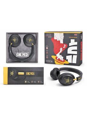 🔥 One Piece Black Flag Edition Wireless Headphones – Brand New
